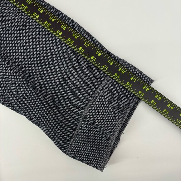 Donna Jessica Art-to-Wear Patchwork Blazer Size 2 Large Metal Buttons Grunge - Picture 10 of 13